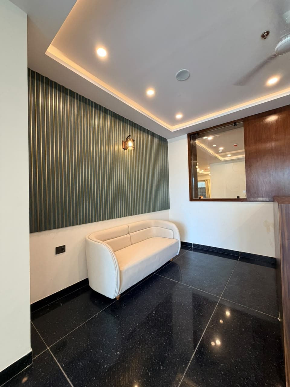 Hotel reception interior